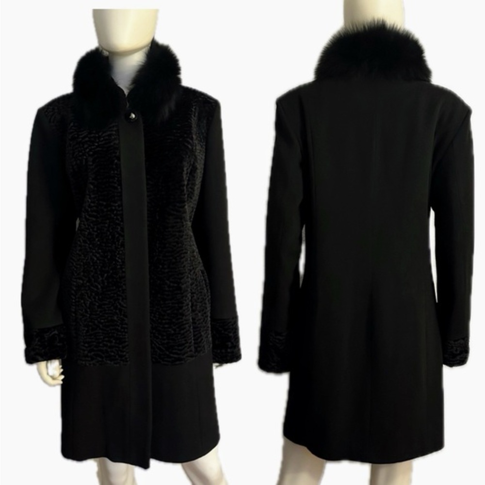 SALE🔥NWT WOMEN PLUS SIZE WINTER COAT REAL RACCOON‎ FUR COLLAR INSULATED JACKET